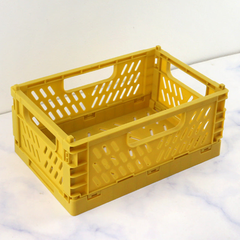Collapsible Macaron Desk Stationery Sundry Storage Box