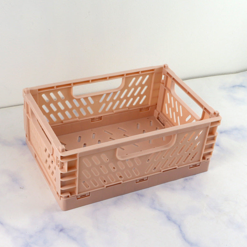 Collapsible Macaron Desk Stationery Sundry Storage Box
