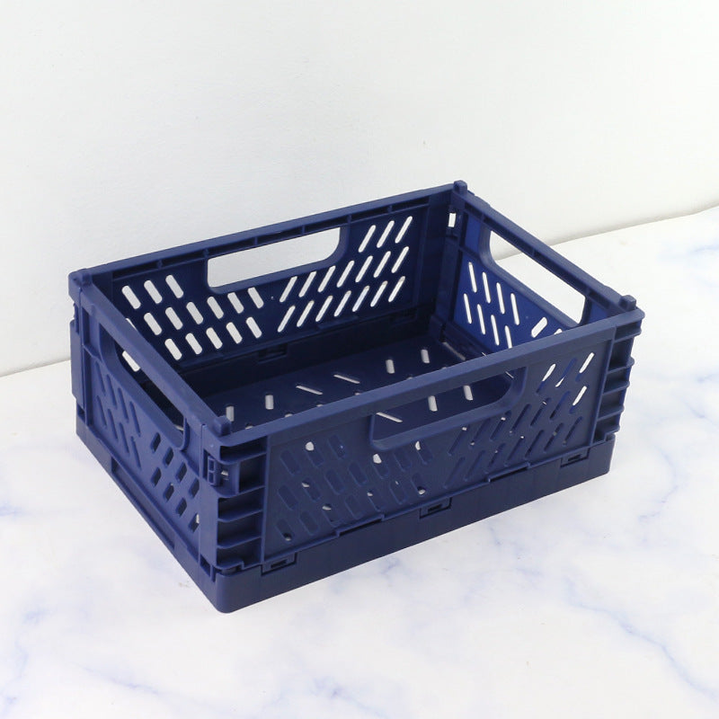 Collapsible Macaron Desk Stationery Sundry Storage Box
