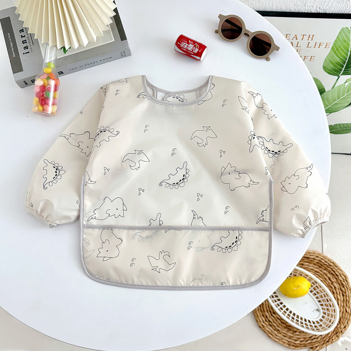 Baby Feeding Bib, Newborn Waterproof Cover Bib