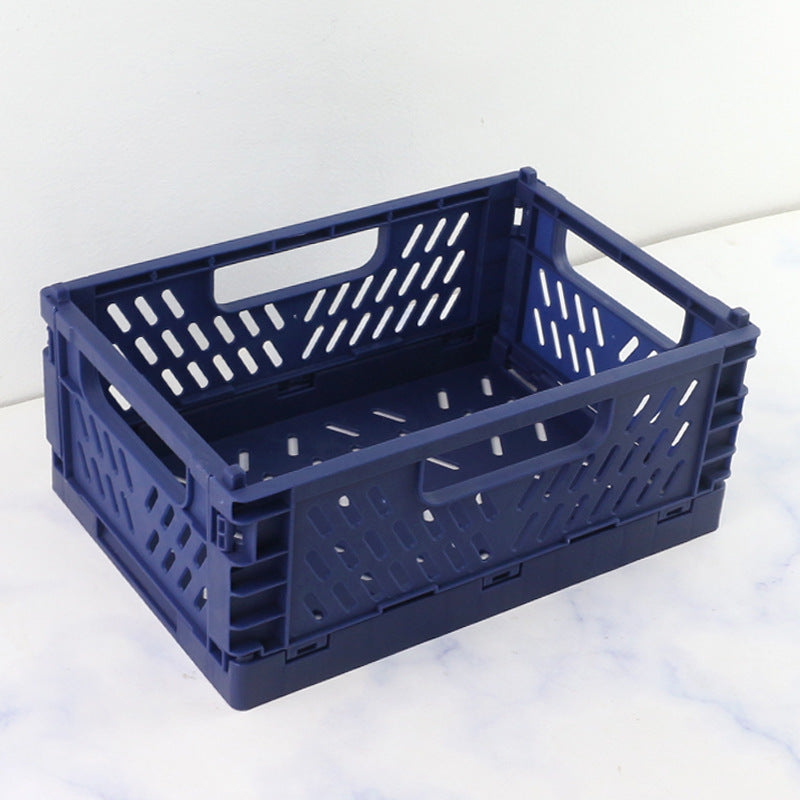Collapsible Macaron Desk Stationery Sundry Storage Box