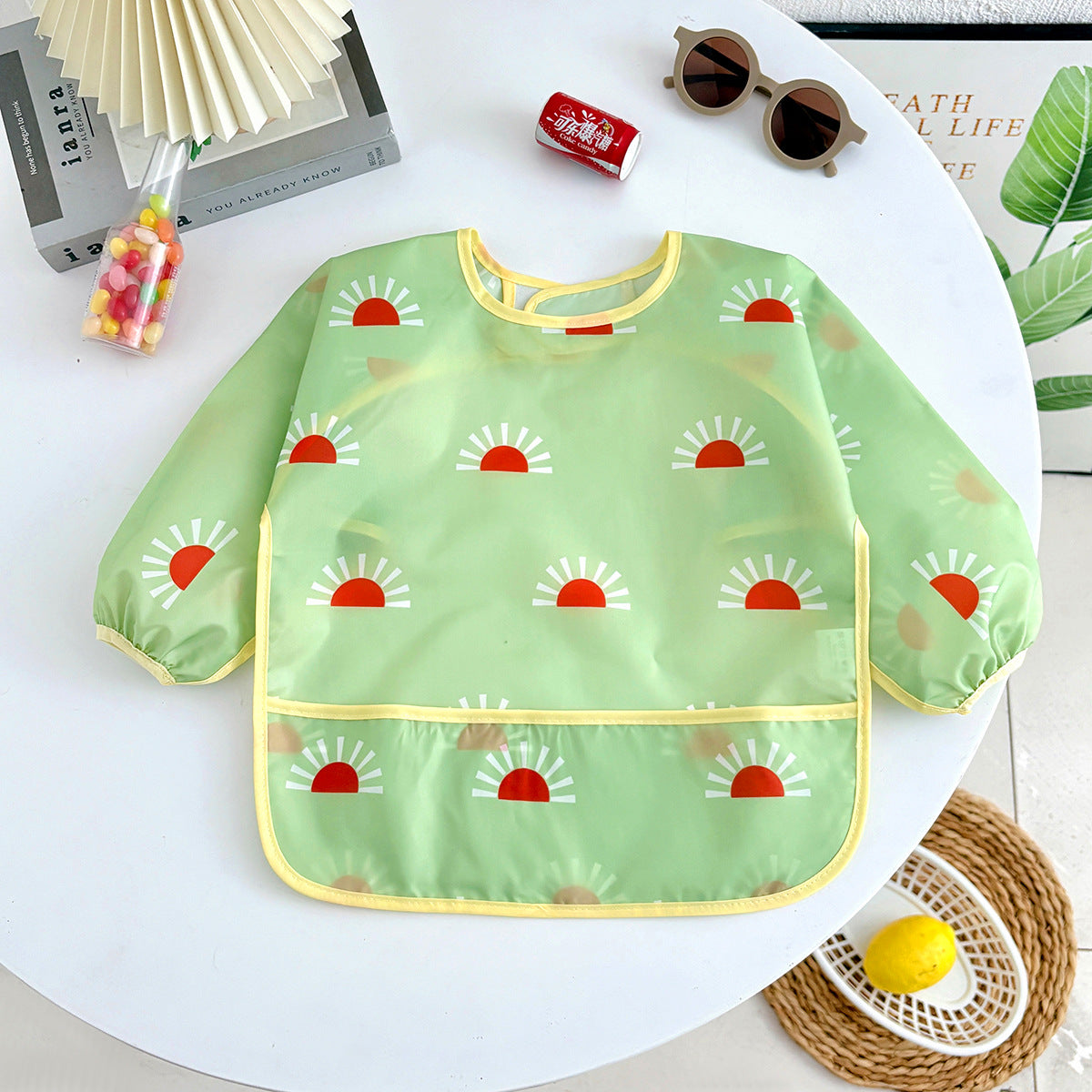 Baby Feeding Bib, Newborn Waterproof Cover Bib