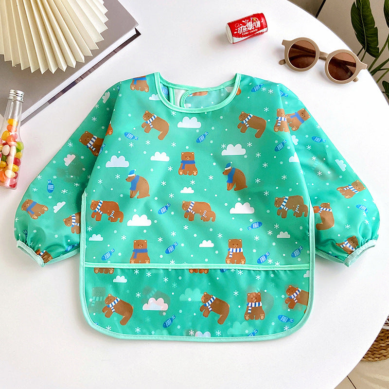 Baby Feeding Bib, Newborn Waterproof Cover Bib