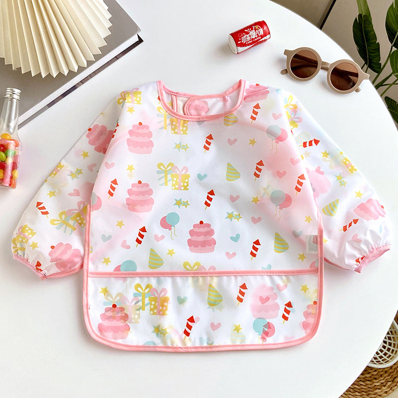 Baby Feeding Bib, Newborn Waterproof Cover Bib