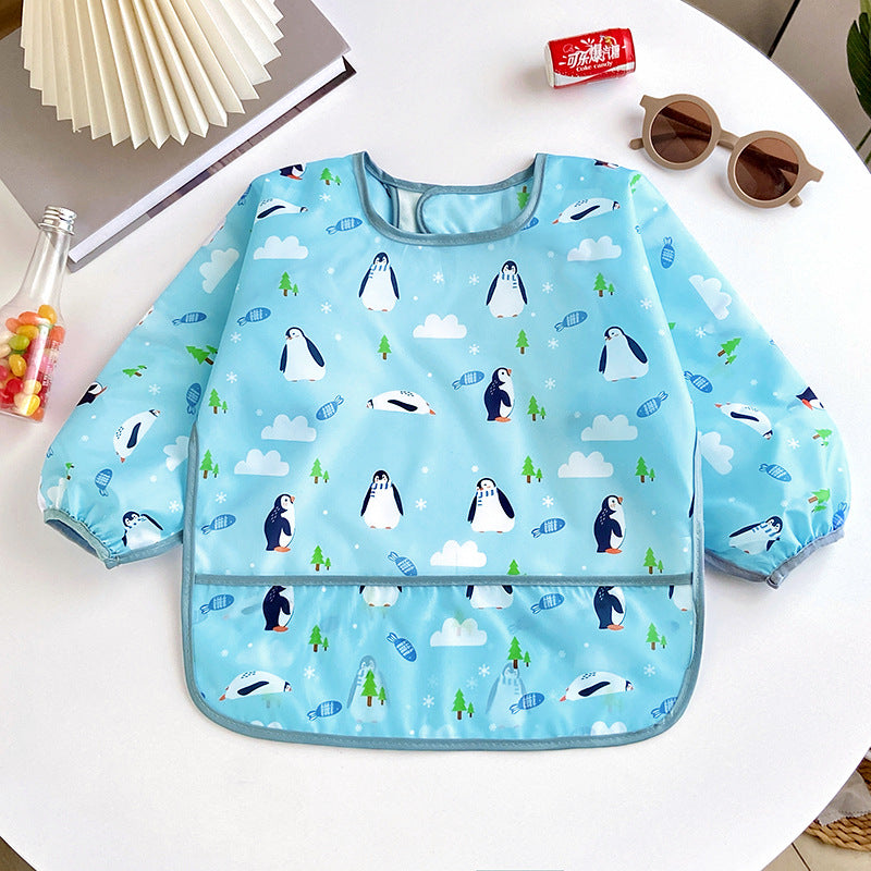 Baby Feeding Bib, Newborn Waterproof Cover Bib