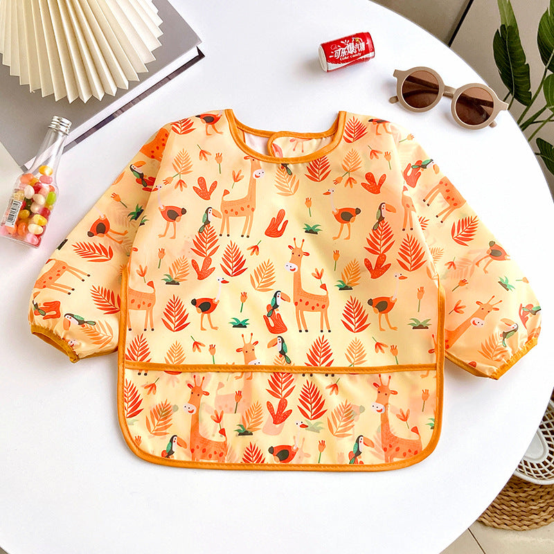 Baby Feeding Bib, Newborn Waterproof Cover Bib