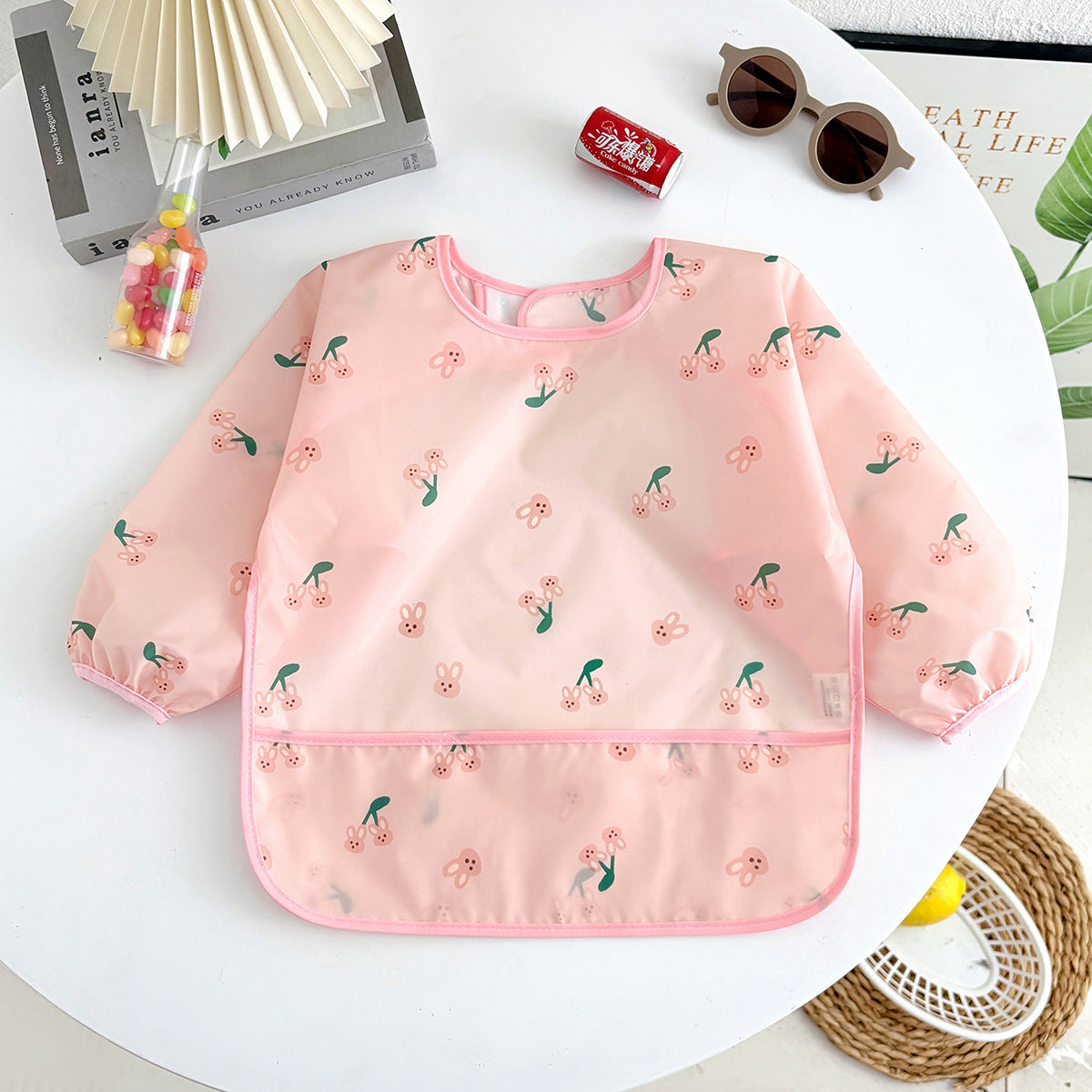 Baby Feeding Bib, Newborn Waterproof Cover Bib