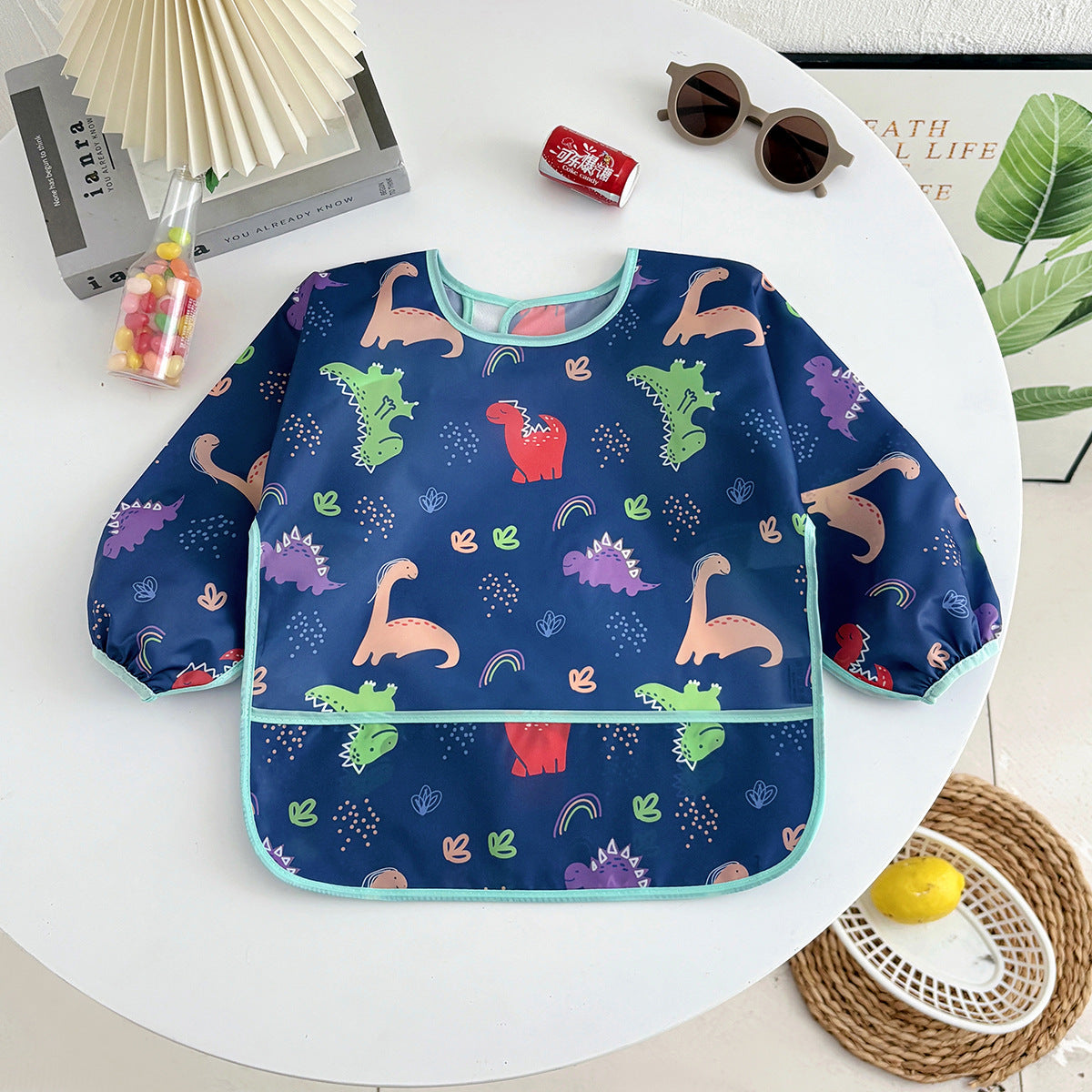 Baby Feeding Bib, Newborn Waterproof Cover Bib