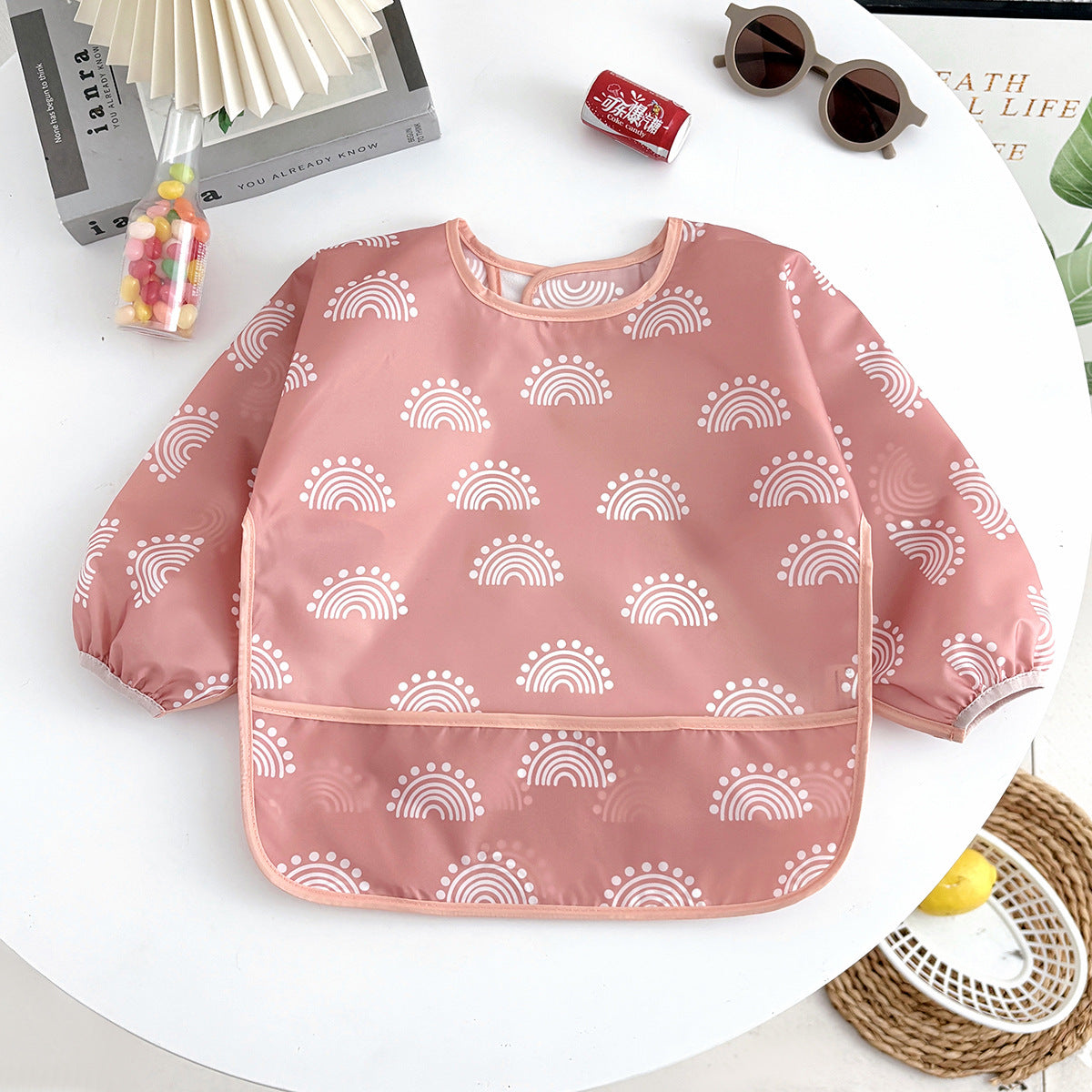 Baby Feeding Bib, Newborn Waterproof Cover Bib